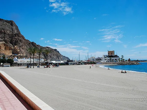 Pristine seaside town of Aguadulce