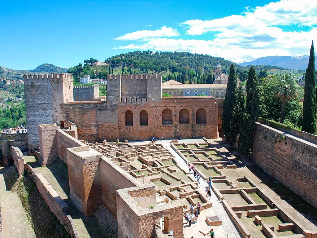 Alcazaba in the Alhambra Palaces