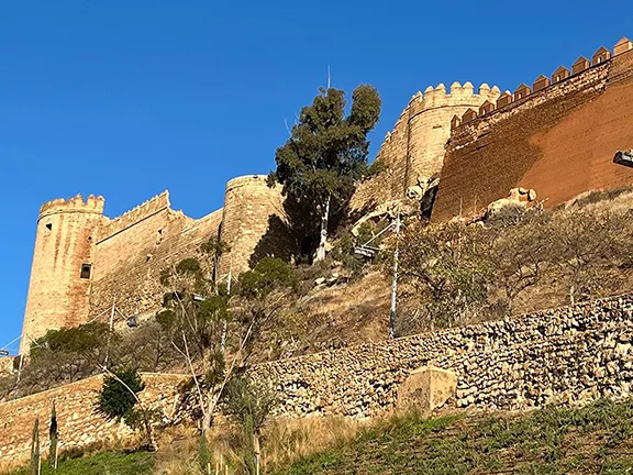 The Alcazaba of Almeria