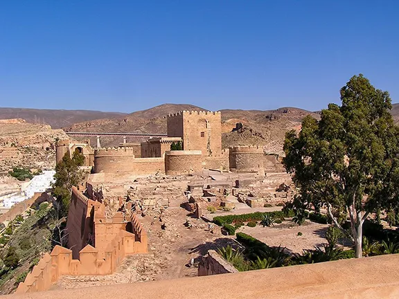 Almeria Alcazaba a fortified city