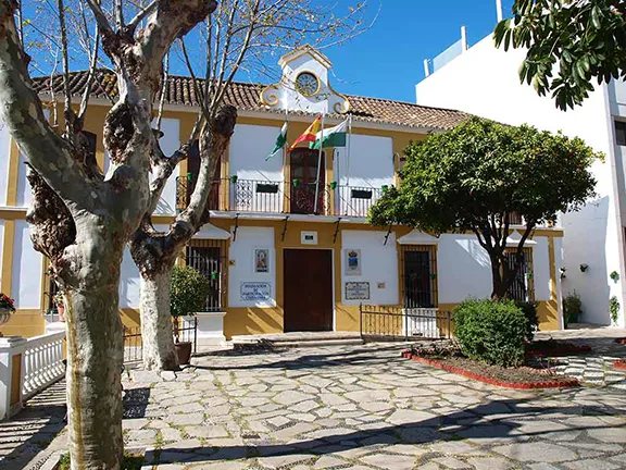 Estepona archaeological museum Malaga province in Andalucia