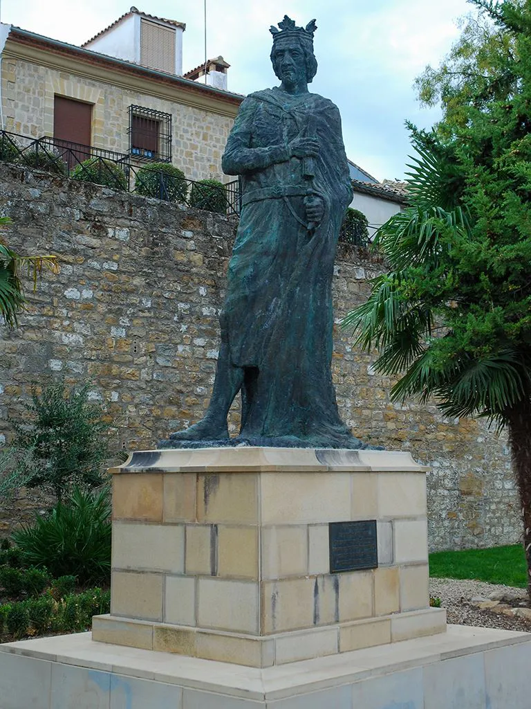 Statue of Fredinand III at Baeza