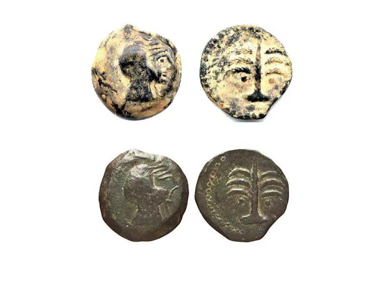 Coins found at Baria