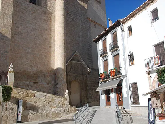 Plaza Mayor Granada province in Andalucia