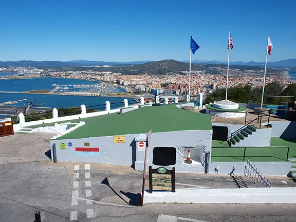 Princess Caroline Battery, Gibraltar. WWII gun emplacement
