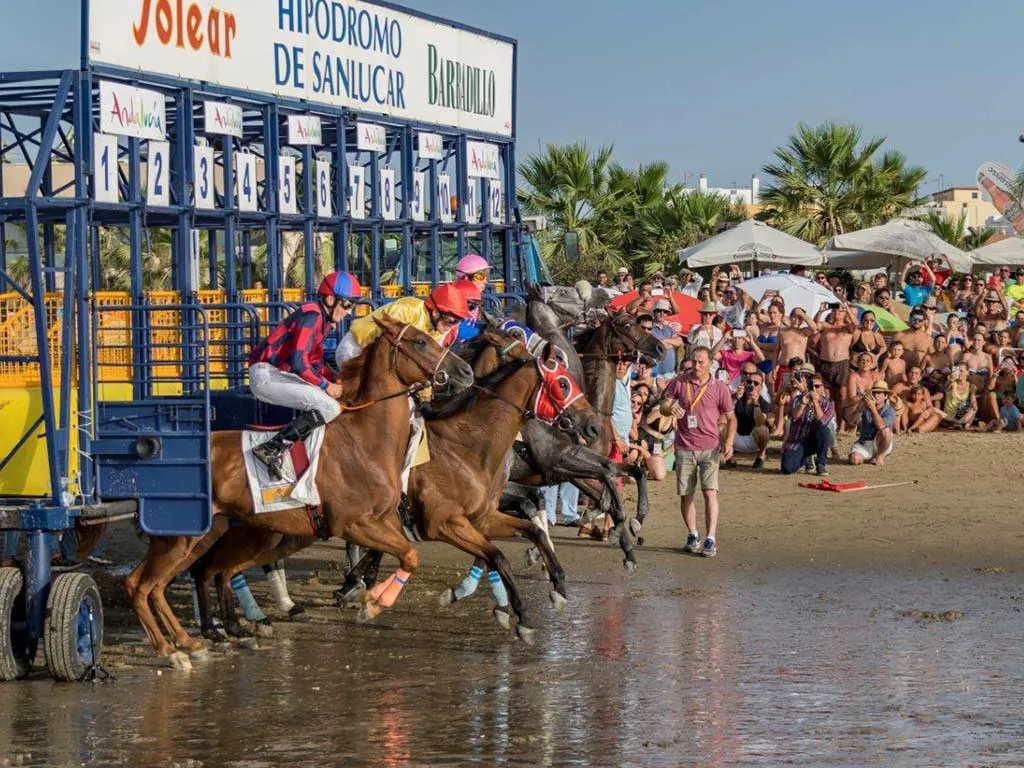 Carreras de Caballos at Sanlucar de Barrameda 