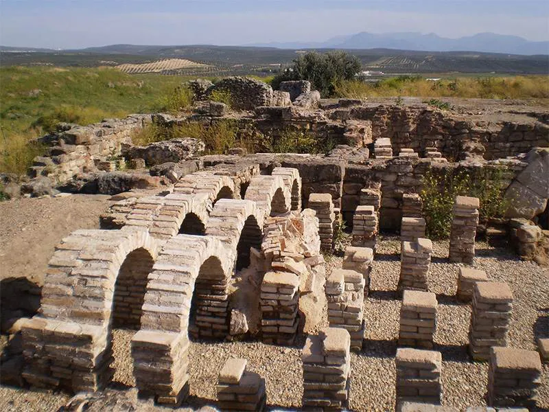 Roman baths area Castulo