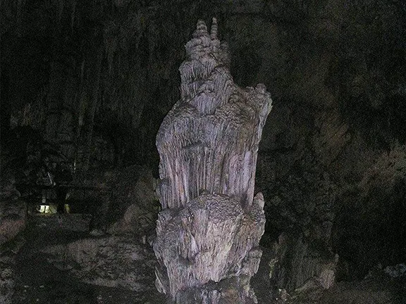 Column at Nerja Caves