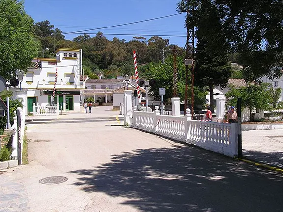 Level crossing at Colmenar