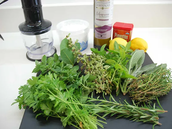 Mixed herbs plus extras
