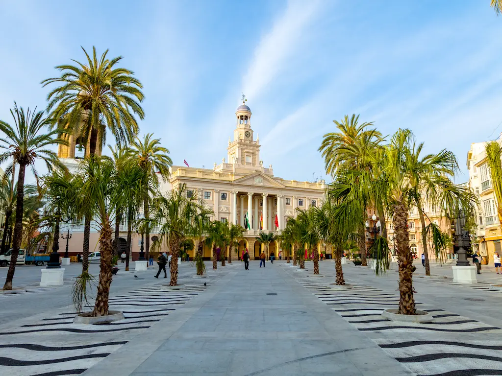 Plaza de San Juan Dios in Cadiz 