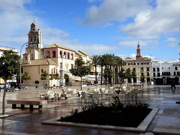 Plaza Espana Seville province in Andalucia