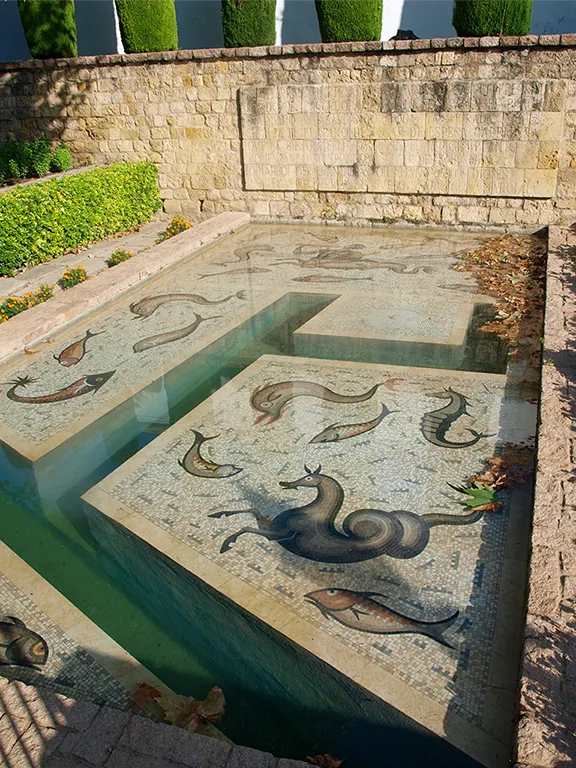 Mosaics in the Alcazar