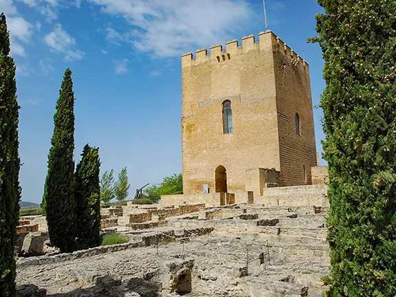 Fortaleza de la Mota Alacala la Real Jaen province in Andalucia