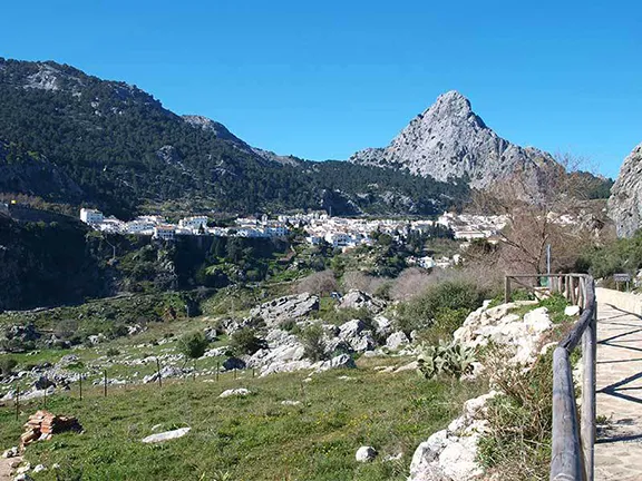 The beautiful white village of Grazalema