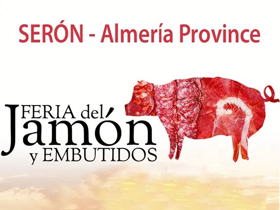 Feria del Jamón y Embutidos Seron Almeria province in Andalucia