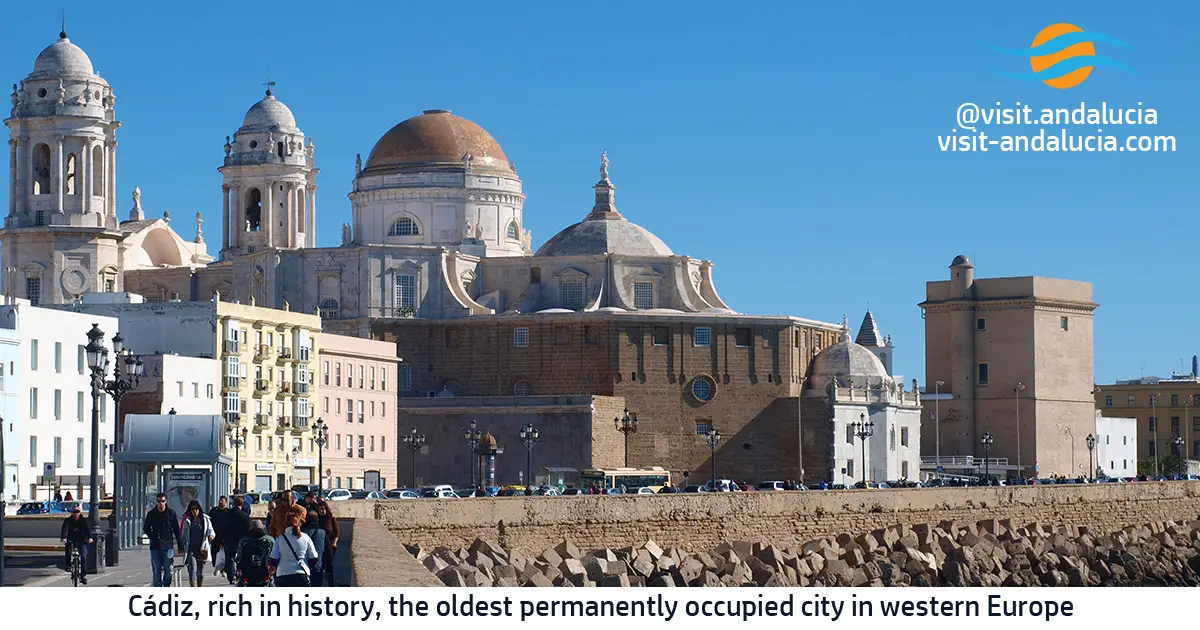 Historical Guide to Cádiz city in Andalucia, southern Spain