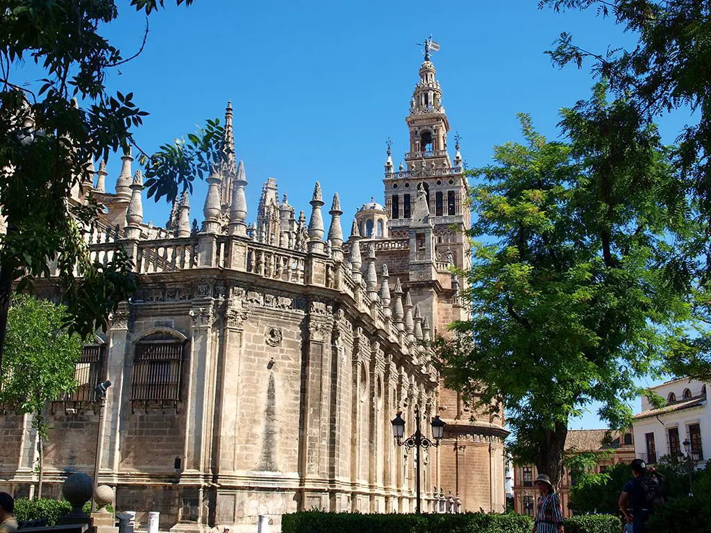 Gothic Seville Cathedral and Giraldi Tower