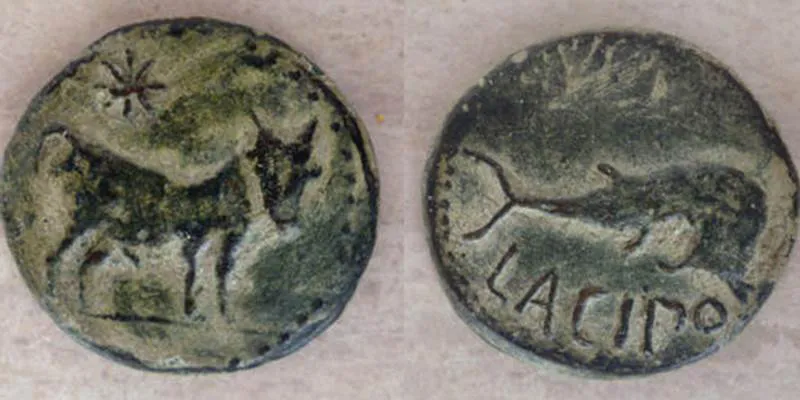 Roman coins minted at Lacipo