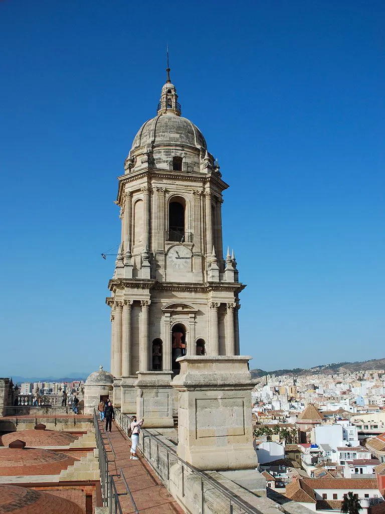 Malaga Cathedral south tower