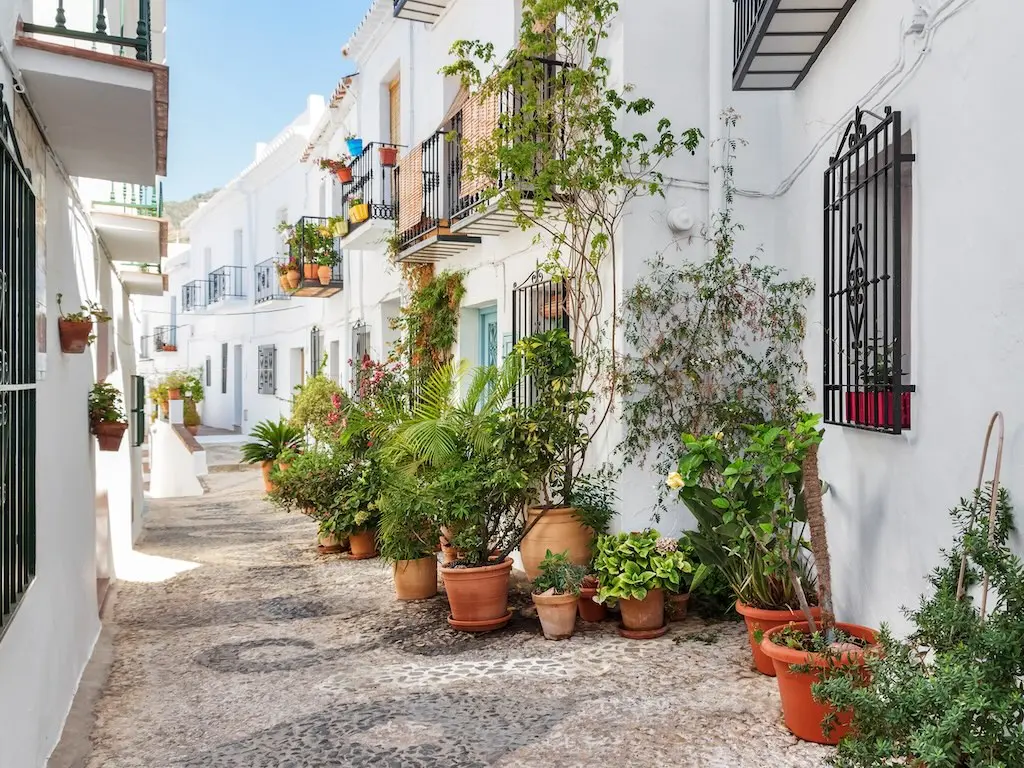 The lovely village of Frigiliana