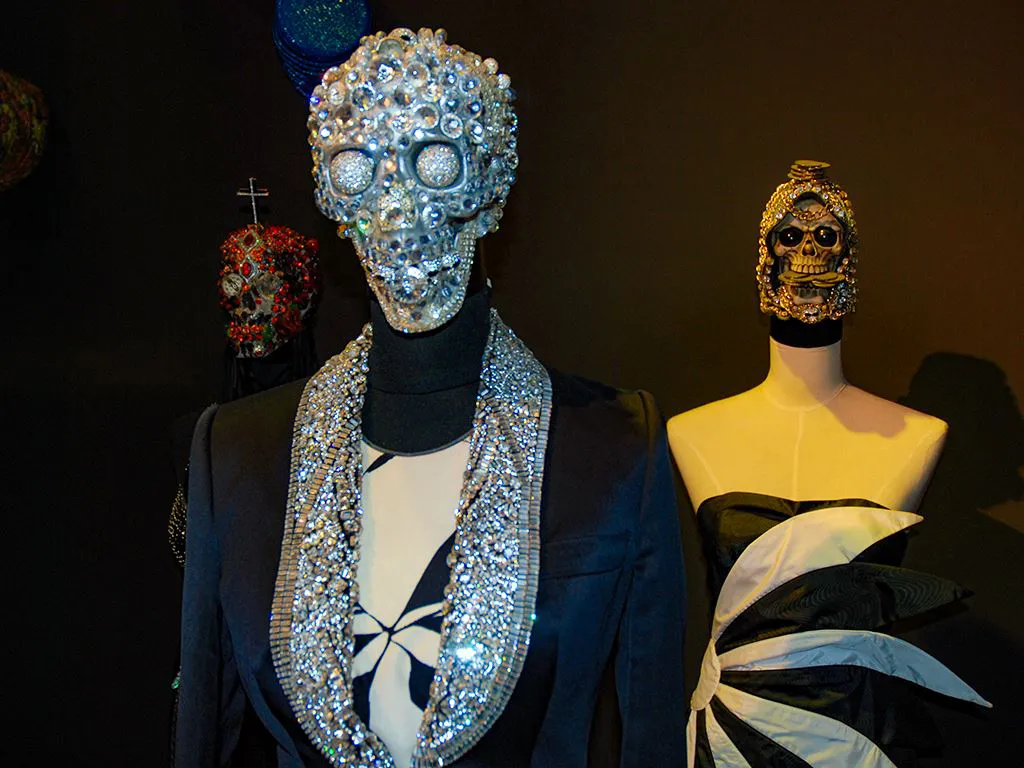 Masks at the Malaga Fashion Museum
