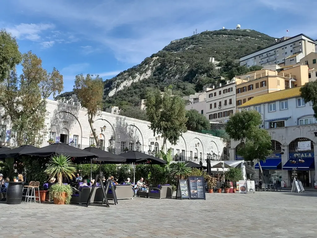 Casemates Square in Gibraltar Gibraltar British Overseas Territory