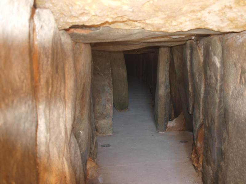 Entrabce to Dolmen Soto, corridor tomb