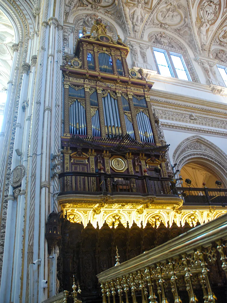 Organ above Choir