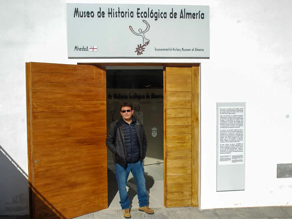 Juan Garcia at the Historical Ecology of Almeria Museum