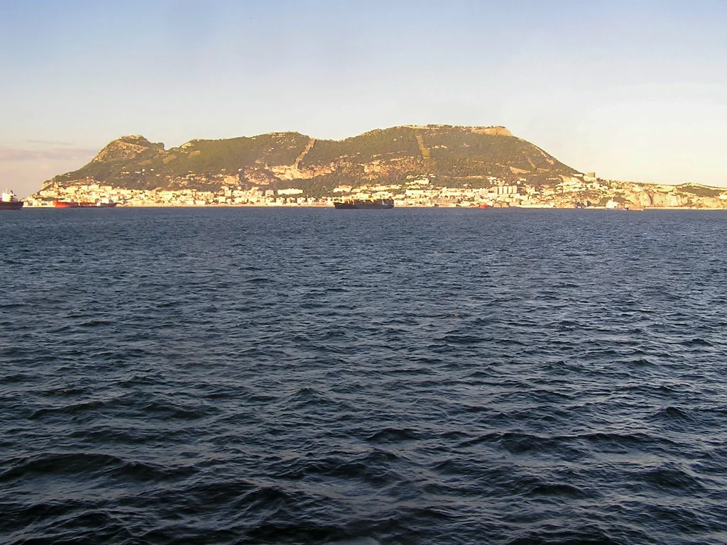 Gibraltar from the Straits