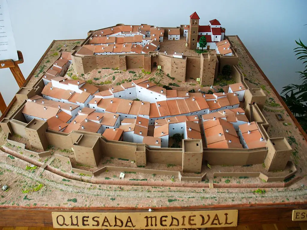 Model of mediaeval Quesada