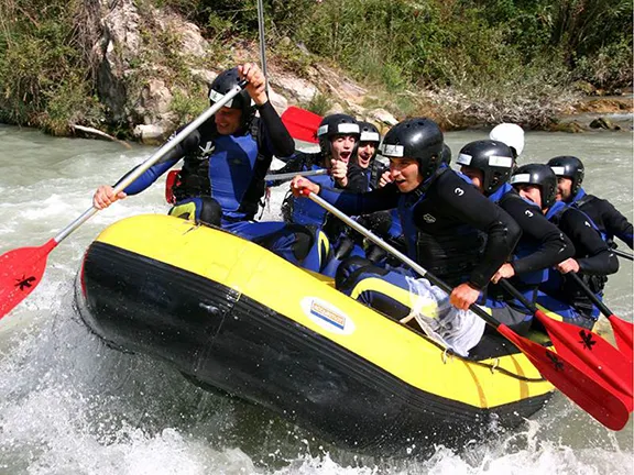 Rafting and white water rafting in Andalucia