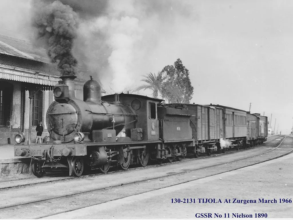 A Mogul engine at Tijola