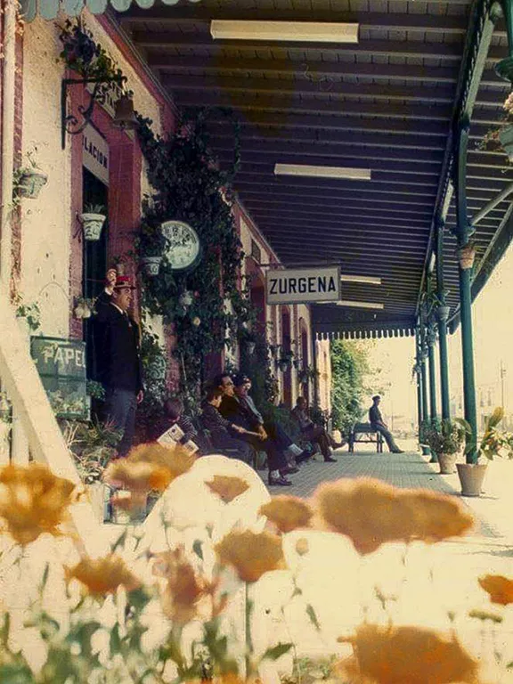 Zurgena station about 1950