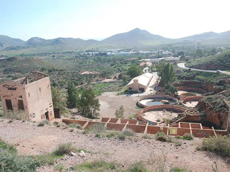 The mining town of Rodalquilar in the Cabo de Gata-Nijar
