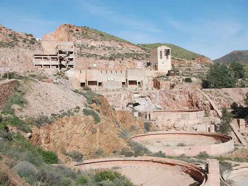 Rodalquilar, a gold mine in Almeria