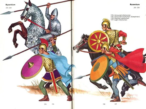 Byzantine army 500 - 800 AD