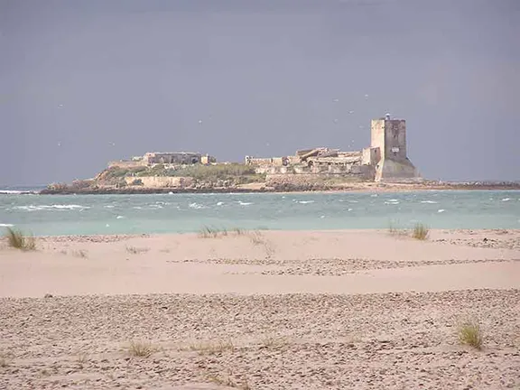 Isla de Sancti Petri Cadiz province in Andalucia