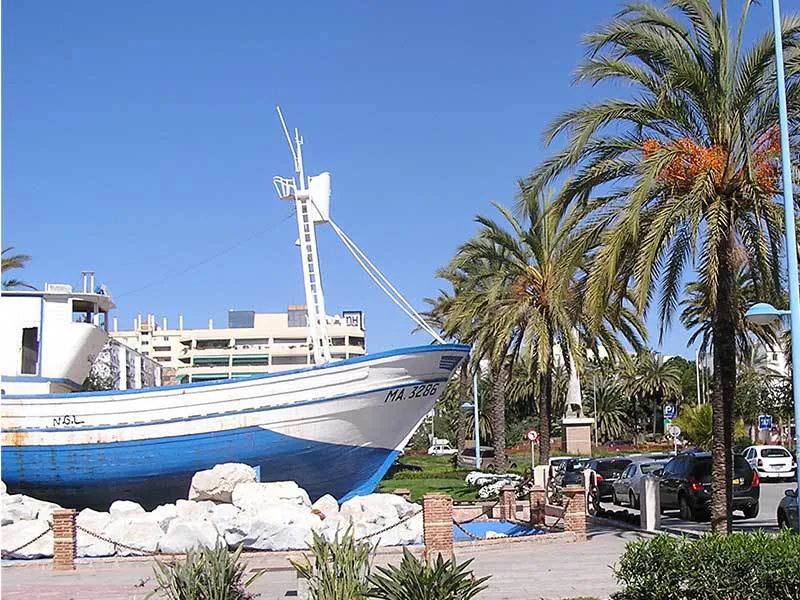 San Pedro de Alcantara, a Spanish holiday resort on the Costa del Sol