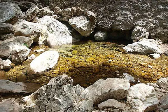 The source of the Rio Guadalquivir