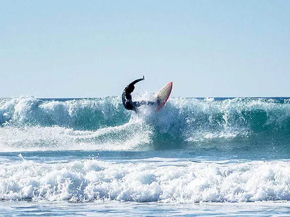 Surfing on the Atlantic and Mediterranean Coasts of Andalucia