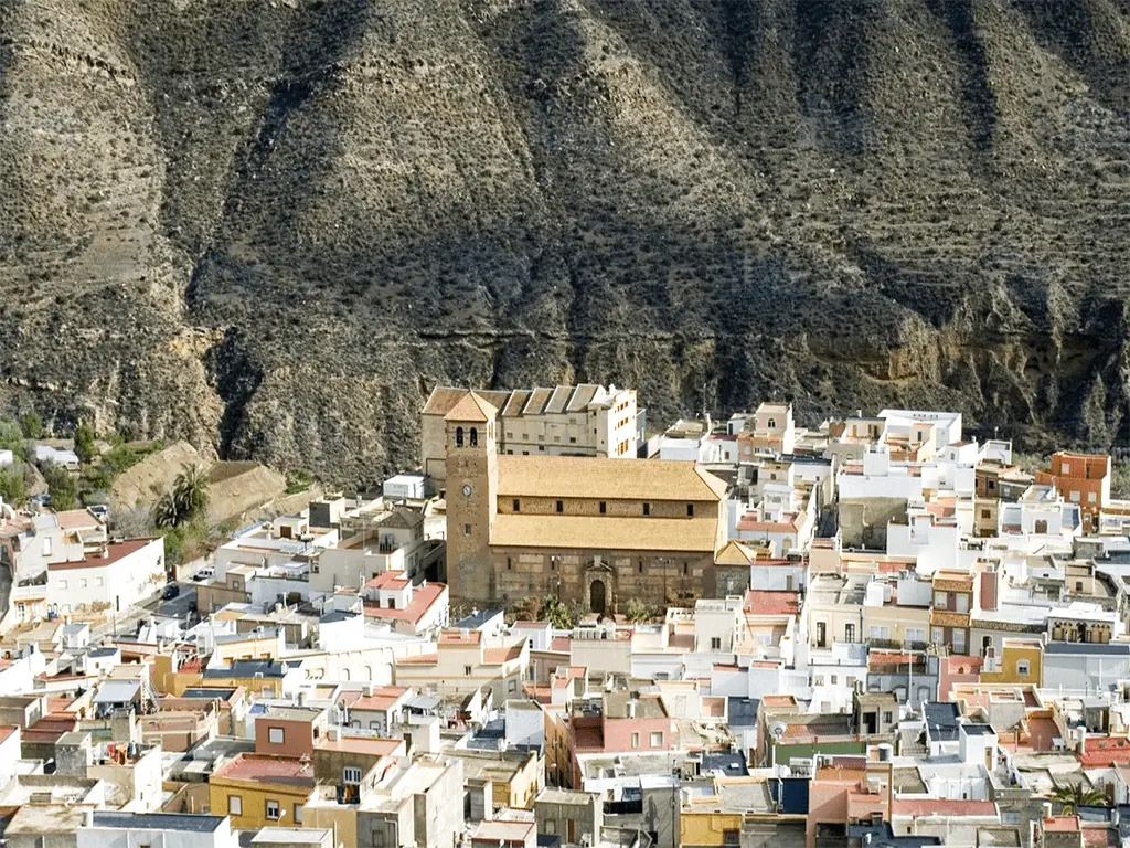 Tabernas, a desert town