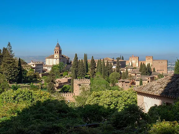 The Alhambra Palace Granada Granada province in Andalucia