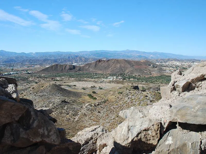 Almanzora valley from Aljambra Tower