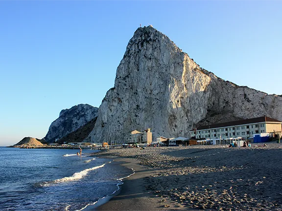 Eastern Beach Gibraltar - Sanctuary for Escaping Republicans from La Linea
