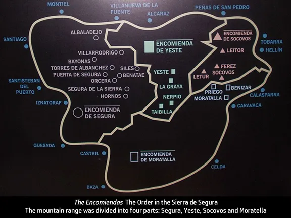 Encomiendas of the Order of Santiago