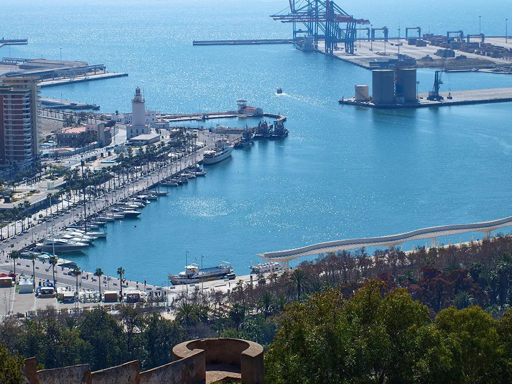 The Port of Málaga