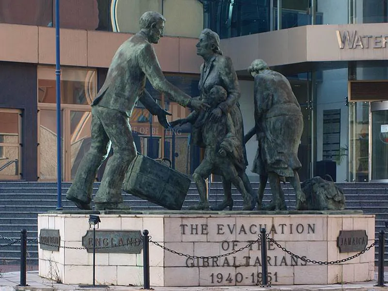 The Evacuation Memorial Gibraltar