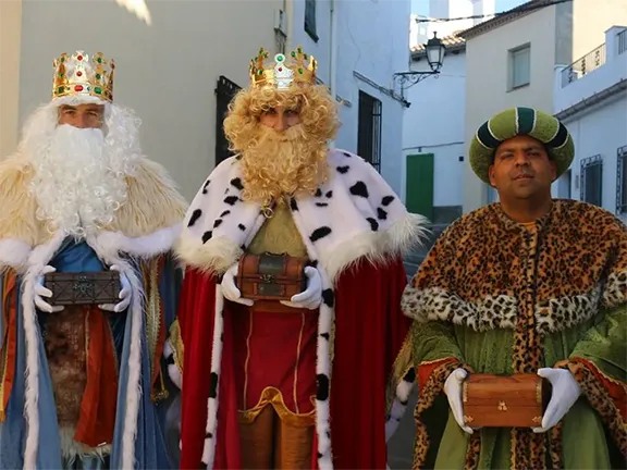 Three Kings Procession Granada province in Andalucia